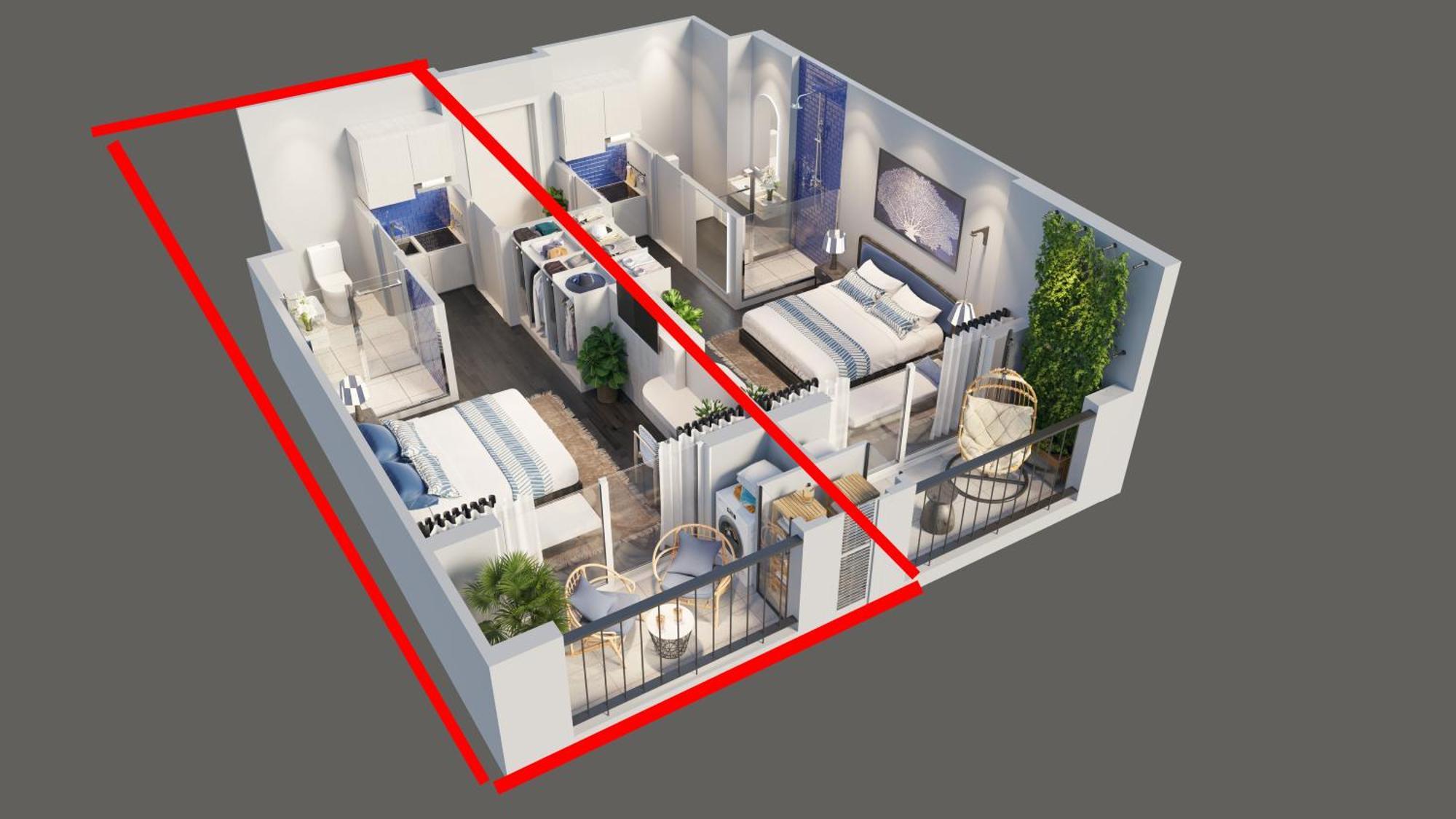 P.H.O Apartment Фукуок Екстер'єр фото